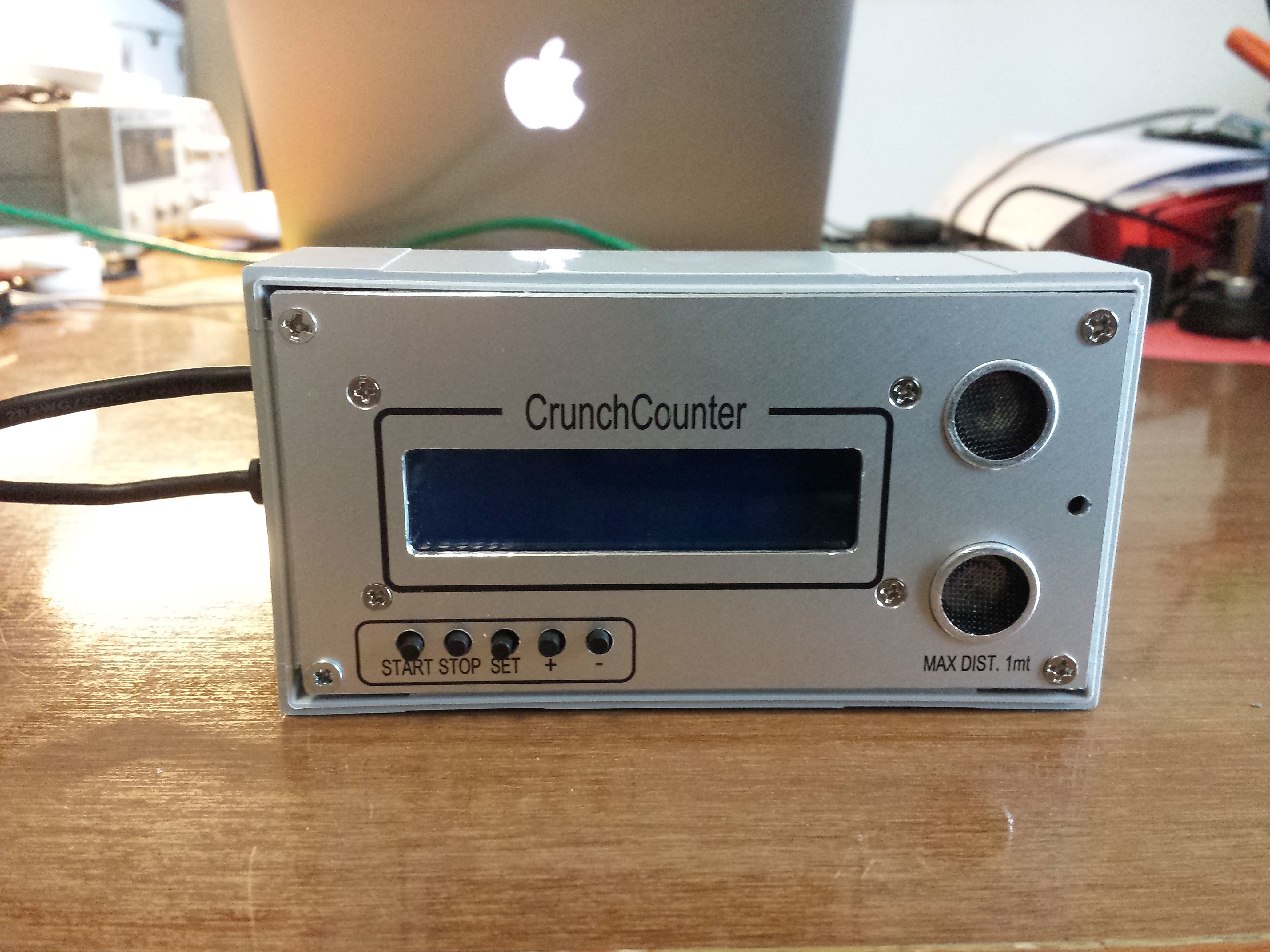 Crunch counter full view